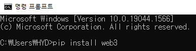 install_web3